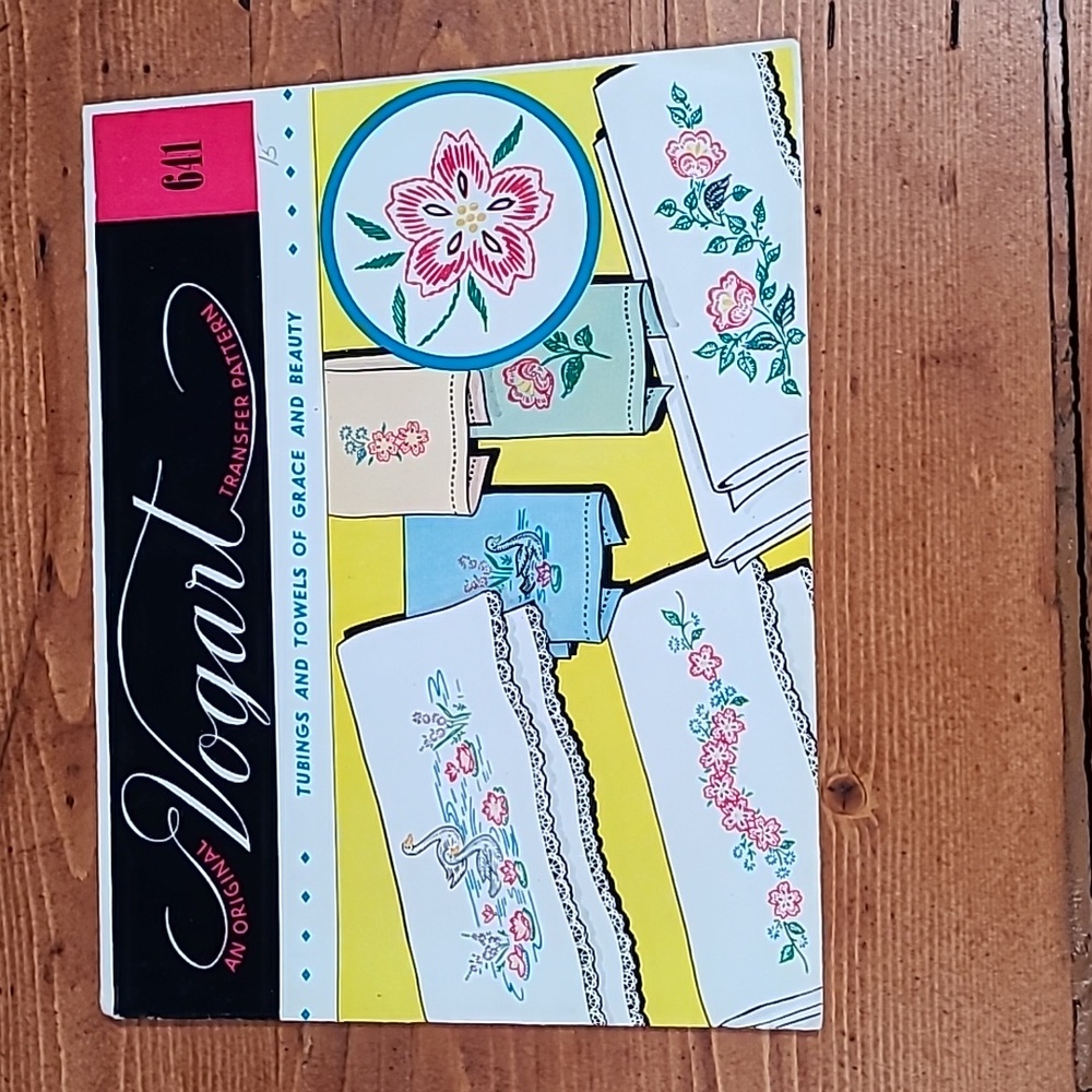 Set of 5 Original Vogart Transfer Patterns - Picture 6 of 12